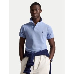 Polo Ralph Lauren Тениска с яка и копчета 710548797013 Син Slim Fit