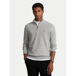 Polo Ralph Lauren Пуловер 710932304002 Сив Regular Fit
