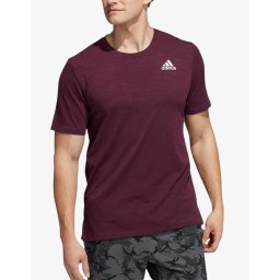 ADIDAS Workout City Elevated Tee Burgundy
