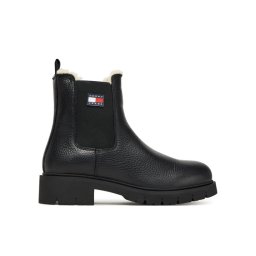 Tommy Jeans Боти тип челси Tjw Chelsea Boot Wl EN0EN02826 Черен