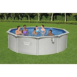Сглобяем басейн Bestway Hydrium 457x122 см с метална конструкция
