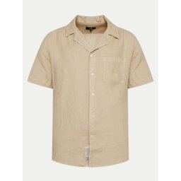 La Martina Риза YMC025 TL319 Бежов Regular Fit