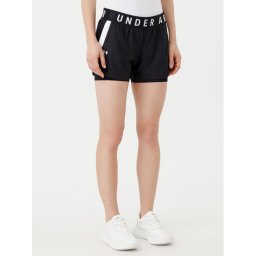Under Armour Спортни шорти Ua Play Up 2-In-1 1351981 Черен Loose Fit