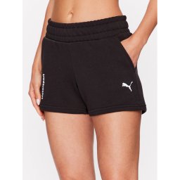 Puma Спортни шорти BMW 538290 Черен Regular Fit