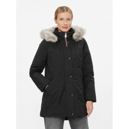 Tommy Hilfiger Парка WW0WW39864 Черен Regular Fit