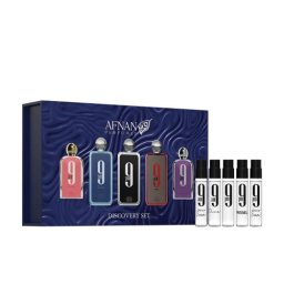 Afnan Discovery Set 9pm подаръчен комплект: EDP 9pm 2 ml + EDP 9pm Rebel 2 ml + EDP 9pm Femme 2 ml + EDP 9am Femme 2 ml + EDP 9am Dive 2 ml за жени