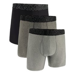 Боксерки Under Armour M Perf Tech 6in 3-Pack Grey XXXL