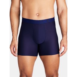 Set of three men's boxer shorts in blue and gray Under Armour UA Perf Tech Mesh 6in