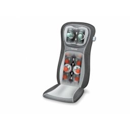 Масажор Beurer MG 260 HD-2-in-1 Shiatsu seat cover, 4 Shiatsu massage heads, 3 selectable massage areas, 2 speed settings, light and heat function, washable mesh and velour covers, black