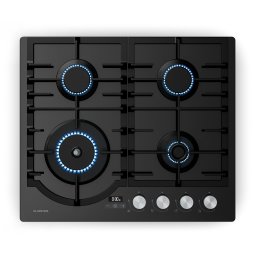 Klarstein Ignito газова котлона 8 kW, чугунени стойки, таймер, регулиране на температура ()