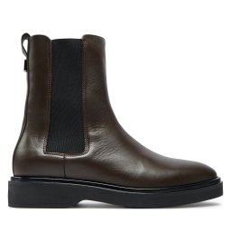 Боти тип челси Calvin Klein HW0HW02180 Кафяв
