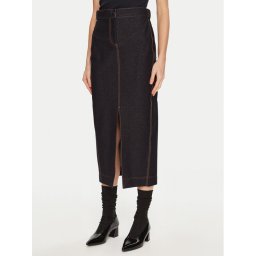 Max Mara Leisure Дънкова пола Breda 2426776058 Тъмносин Regular Fit