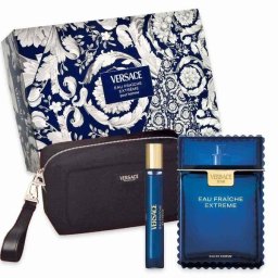 Versace Man Eau Fraiche Extreme EDP 100 ml + EDP 10 ml + Case комплект за мъже