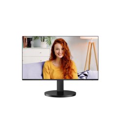 Монитор AOC 24B3CF2, 23.8" IPS, USB-C 65W, 100Hz, Регулируема височина, USB хъб, Черен