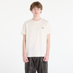 Тениска FRED PERRY Ringer T-Shirt Ecru M