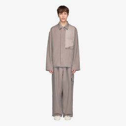 Панталони Y-3 Sport Uniform Straight Trousers Light Brown/ Black L