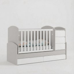 Бебешка кошара Съни Кашмир+Бял