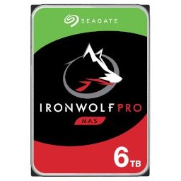 HDD Ironwolf Pro 6TB 3.5"