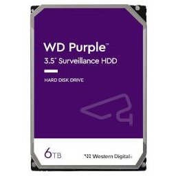 HDD Purple 6TB 3.5" Cache 256MB
