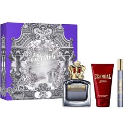 Jean Paul Gaultier Scandal Pour Homme Комплект (EDT 100ml + SG 75ml + EDT 10ml) за Мъже