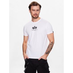 Alpha Industries Тишърт Basic 118533 Бял Regular Fit