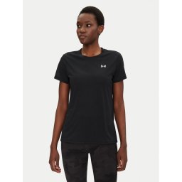 Under Armour Тениска от техническо трико Rech SSC 1384231 Черен Relaxed Fit