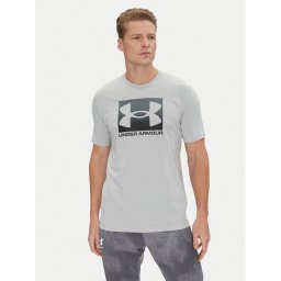 Under Armour Тишърт Boxed Sports 1386793 Сив Loose Fit