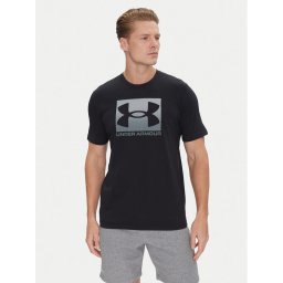 Under Armour Тишърт Boxed Sports 1386793 Черен Loose Fit