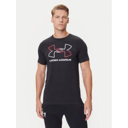 Under Armour Тишърт Ua Gl Foundation Update Ss 1382915-001 Черен Loose Fit