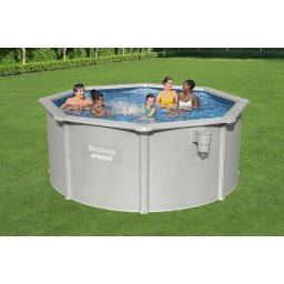 Сглобяем басейн Bestway Hydrium 305x122 см метална конструкция 56566