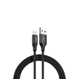 Data кабел ttec AlumiCable XL USB-A - Micro USB Charge/Data Cable, 2.0, 200cm - Черен