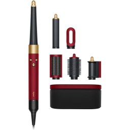 Маша за коса Dyson HS08 Airwrap i.d.™, 1300 W, 3 скорости, 3 температури, Bluetooth® връзка, Червен