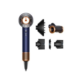 Сешоар Dyson Supersonic Nural HD16, 1600 W, 3 настройки за скорост, 4 настройки за температура, бързо и интелигентно сушене, Vinca Blue-Topaz