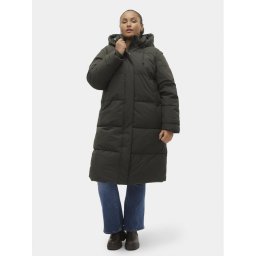 Vero Moda Curve Зимно яке 10301538 Зелен Regular Fit