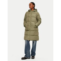 Pieces Зимно яке 17115627 Зелен Regular Fit