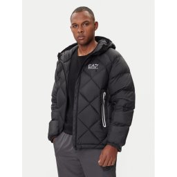 EA7 Emporio Armani Пухено яке 7M001001 AF15923 UC001 Черен Modern Fit