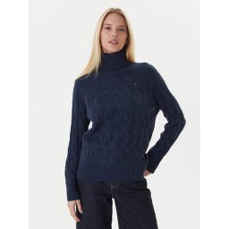 Tommy Hilfiger Поло WW0WW46791 Тъмносин Regular Fit