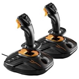 Джойстици Thrustmaster T.16000M FCS SPACE SIM DUO (2960815), USB, черни, за PC