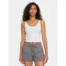 The North Face топ NF0A55AQ Син Cropped Fit