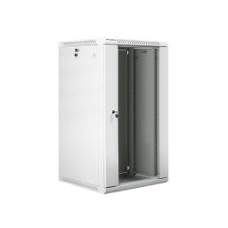 Lanberg rack cabinet 19" wall-mount 22U / 600x600 for self-assembly (flat p