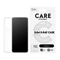 Гръб CARE by PanzerGlass за Xiaomi 17, Fashion, X-Ray, Прозрачен