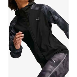 PUMA Run Favorite Aop Woven Jacket Black