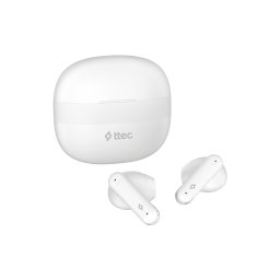 Bluetooth слушалки ttec AirBeat Crisp TWS Bluetooth Headset - Бели