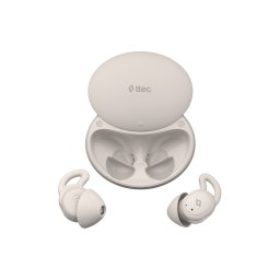 Bluetooth слушалки ttec AirBeat Dream TWS Bluetooth In-Ear Sleep Headset - Бели