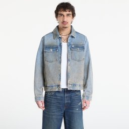 Яке OBEY Base Trucker Jacket Heavy Vintage Light Indigo L