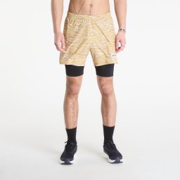 Къси панталони SAYSKY Tiger Pace 2 in 1 Shorts 5'' Yellow Camo XL
