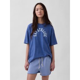 Тениска GAP Oversize с лого VintageSoft