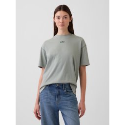 Тениска GAP Oversize с лого VintageSoft