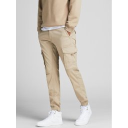 Jack & Jones Джогъри Paul 12193754 Бежов Slim Fit