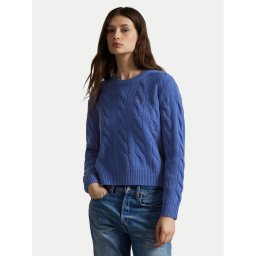 Polo Ralph Lauren Пуловер 211A91216004 Син Straight Fit